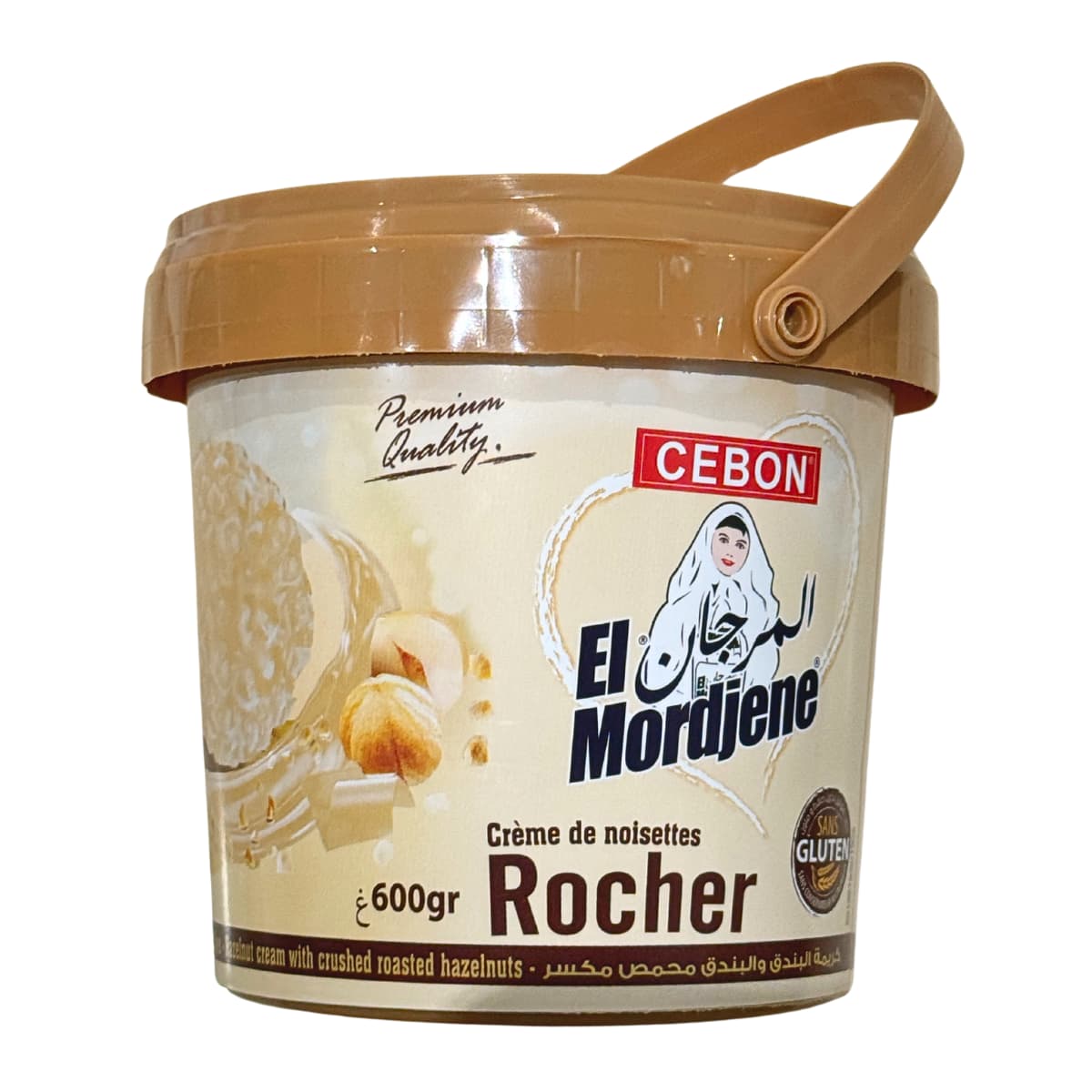 El Mordjene® crème noisette rocher 600g